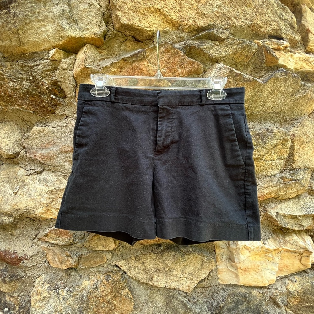 Sz 0  Banana Republic Factory Black Women Shorts